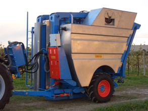 Towed Grape Harvester