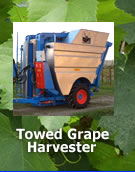 Towed Grape Harvester